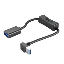 Câble d'extension USB 3.0 mâle à femelle, cordon de transfert de données  élevé avec interrupteur pour PC, ventilateur de lampe USB
