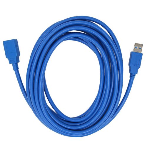 Cble d'extension USB 3.0 Transmission  haut dbit 5 Gbps Cble d'extension de donnes haute performance portable lger de 5 m pour la maison