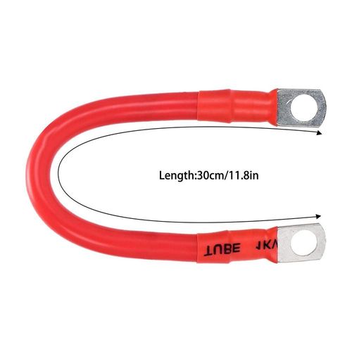 Cble D'onduleur De Batterie De Voiture En Cuivre tam Avec Veste Isole Ldp,Bateaux Marins,Directions De Batterie,2 Awg,4 Awg,6awg,30cm - Type 2awg F #A