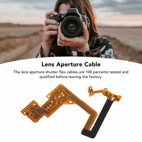Cble d'ouverture d'objectif FPC, assemblage de cbles flexibles d'ouverture d'objectif pour les camras RICOH GR1 GR1S GR1V GR21
