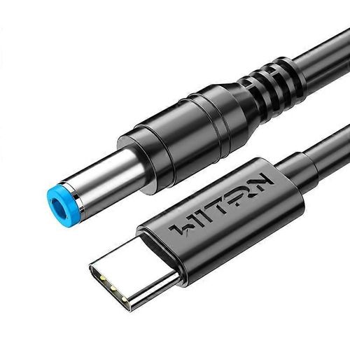 Cble dalimentation USB C/Type C vers 12V 5.5x2.5mm pour Wifi Routeur Ordinateur Portable LED Lampe