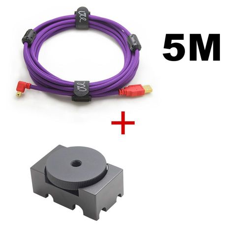Cble De Camra Numrique Usb2.0,3m5m,Pour Canon 5d2 5d3 1dx 6d2 70d 80d 1d3 600d 700d Nikon D3s D610,Ligne De Prise De Vue Vers Ordinateur - Type Ca-103-5m-Clamp-Pur