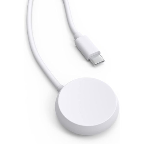 Cble De Charge Compatible Avec Google Pixel Watch - 100 Cm - Usb Type C - Accessoire Pour Montre Intelligente Google Pixel Watch - Blanc
