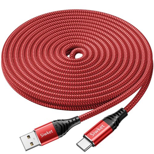 Cble De Charge Usb Type C,5 M,En Nylon,Pour Samsung Galaxy S10 9 8 Plus,Note 10 9 8,Htc 10 U11,Huawei Honor,P20 Lite P10 P9,Lg G5 G6 V20,Sony Xperia Xz,Moto Et Bien D`Autres.[G183]