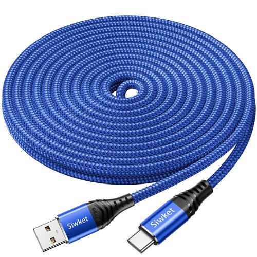 Cble De Charge Usb Type C,5 M,En Nylon,Pour Samsung Galaxy S10 9 8 Plus,Note 10 9 8,Htc 10 U11,Huawei Honor,P20 Lite P10 P9,Lg G5 G6 V20,Sony Xperia Xz,Moto Et Bien D`Autres.[G184]