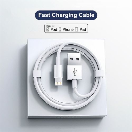 Cble De Chargeur Usb De Qualit D'origine Pour Iphone,Charge Rapide,Ligne De Division De Donnes,Iphone 14,8,7,6s Plus,13,12 Pro,Xs Max,Poly Se,1m,2m,3m - Type Usb Cable For Iphone-0.2m
