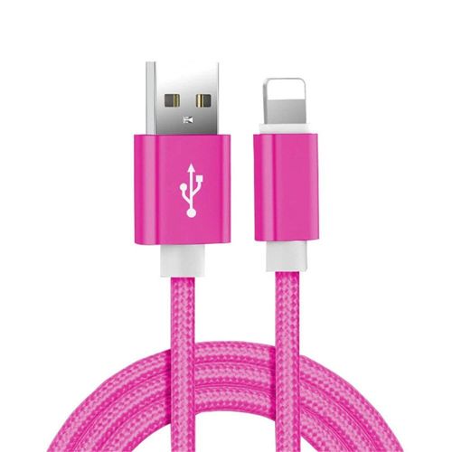 Cble De Chargeur Usb Pour Apple Iphone,Cordon De Ligne De Sparation De Donnes,Apple Iphone 14 13 Mini 12 Pro Max 11 Poly Xs 5 5s Se 6s 7 8 Plus,20cm,1m,2m,3 M - Type Peach Red-0.2m