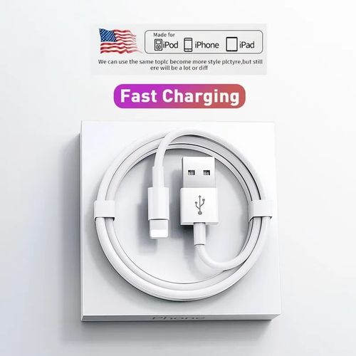 Cble De Chargeur Usb Pour Iphone,Charge Rapide,Cble De Donnes Usb,Iphone X Poly Xs 11 12 13 Mini 14 Pro Max 8 7 6 6s Plus Ipad 5,3 M,2m,1m - Type 1m