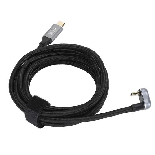 Cble de donnes en forme de U Type C Cble de donnes mle  mle USB3.2 Gen2 10Gbps 20V 5A PD100W Charge rapide 4K 60Hz Prise en charge de la diffusion d'cran OTG 200cm / 78.7in