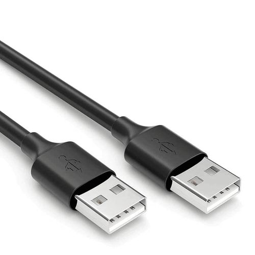 Cble de donnes USB 2.0 type A Super Speed mle Vitesse jusqu' 480 Mbps pour ordinateur, TV Box, HDD externe, base de ventilation, hub USB, Raspberry Pi Noir 1 mtre