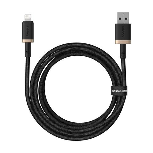 Cble de donnes USB vers Lightning, 2,4 A, 2 m - Baseus Dura (P10377801U01-02)