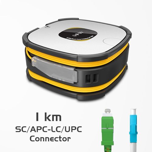 Cble de lancement OTDR fibre 1000/2000M monomode SC/FC Test rallonge temps rflectomtre liminateur de Zone morte 1km 2km - Type 1km SCA-LCU