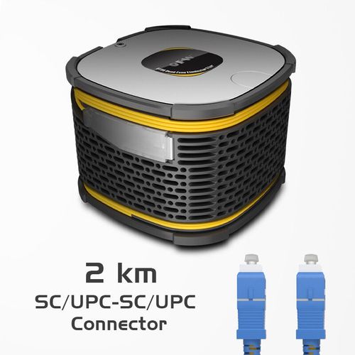 Cble De Lancement Otdr Fibre 1000/2000m Monomode Sc/Fc Test Rallonge Temps Rflectomtre liminateur De Zone Morte 1km 2km - Type 2km Scu-Scu