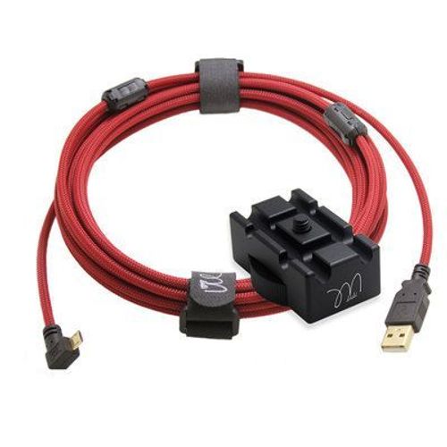 Cble De Prise De Vue Haute Vitesse M50 M5 M6 Vers Ordinateur Usb 2.0 Type A Vers Micro Usb,Pour Slr Sony A7r A6000 K1 - Type Ca-108-Cable-Clamp-5m