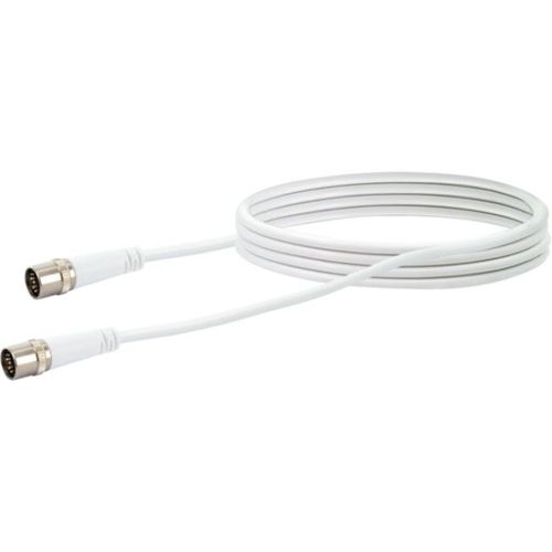 Cble De Raccordement Schwaiger Kdak30 532 [1x F  Raccord Rapide - 1x F  Raccord Rapide] 3 M Blanc