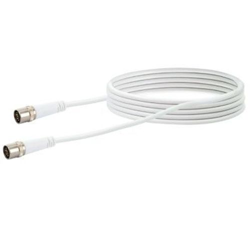 Cble De Raccordement Schwaiger Kdak75 532 [1x F  Raccord Rapide - 1x F  Raccord Rapide] 7.5 M Blanc