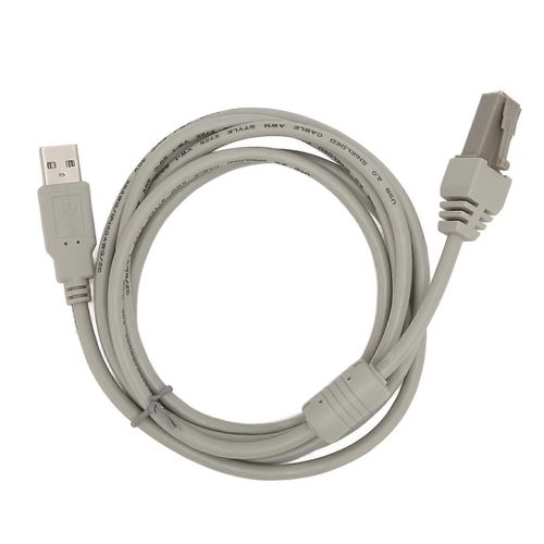 Cble de scanner de 1,7 m pour remplacement du cble d'extension de scanner de codes-barres d'interface USB 2.0 portable Plug and Play USB 2.0