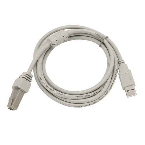 Cble de scanner de 1,7 m pour remplacement du cble dextension de scanner de codes-barres dinterface USB 2.0 portable Plug and Play USB 2.0