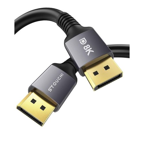 Cble Displayport 1.4 10 M [Certifi Vesa Cl3 Pour Montage Mural] Cble Dp1.4 8K@60Hz Hbr3 4K@60Hz/144Hz/120Hz 5K@60Hz 2K@165Hz/240Hz Prise En Charge Du Port D'Affichage Freesync G[GBP6272771]