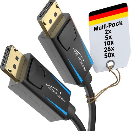 Cble DisplayPort 4K & 8K, 240Hz - 5x 1m