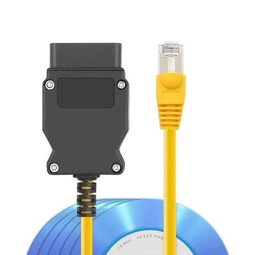 Cble Esys Enet Pour Bmw Srie F, Mise  Jour Des Donnes Caches, Codage E-Sys Icom, Programmeur Ecu, Scanner Obd Obd2, Outil De Diagnostic Automobile-With Cd