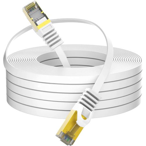 Cble Ethernet plat CAT 7A LSZH de 20 m - 10 000 Mbit/s