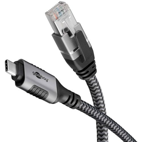 Cble Ethernet USB-C vers RJ45 Cat 6 - Haut Dbit 1 Gbit/s