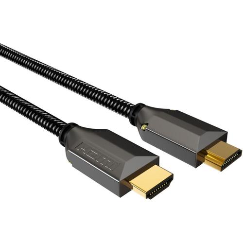 Cble HDMI ADEQWAT 2.1/48Gbps 5M Noir