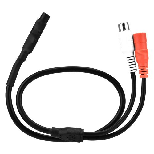 Cable Micro Pour Microphone De Capture Audio Sensible Pour Systeme De Securite Cctv, Camera Dvr Secrete