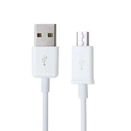 Cble Micro USB Blanc pour Samsung Galaxy S2 / S3 / S4 / Note / Note 2