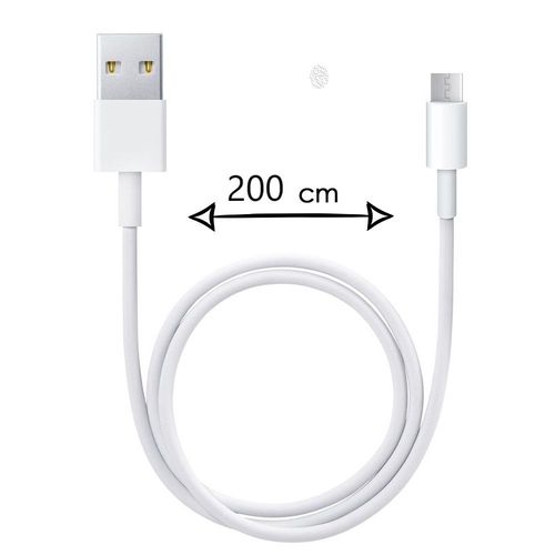 Cble Micro Usb Pour Logicom Le Hop Cble Usb 2 Mtres Charge Rapide - Cble De Recharge/Synchronisation Rapide Transfert De Donnes