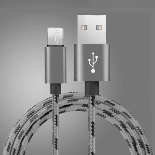 Cble Micro Usb Pour Recharge Rapide Et Transfert De Donnes,Cordon De Chargeur Pour Samsung Dock,Xiaomi,Tablettes,Tlphone Portable,0.2m,1m,2m,3m - Type Grey-2m