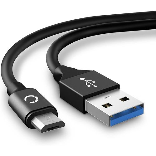 Cble Micro USB USB A Data et Charge 2A pour Casque Astro Gaming A50 Headset,A38 Headset 2.0-2m PVC Noir Headset