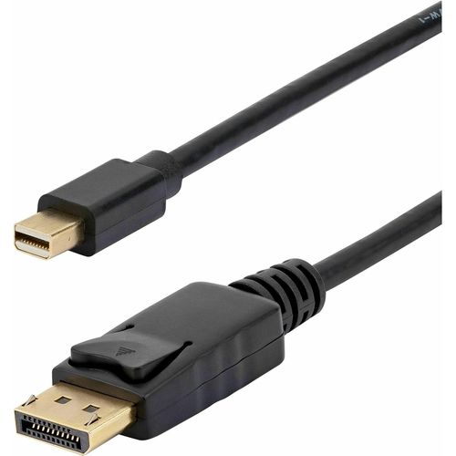 Cble Mini Displayport Vers Displayport 1.2 De 3 M Cble Adaptateur Mini Dp Vers Dp 4K X 2K Uhd Cble Mini Dp Vers Dp Pour Moniteur - Cordon Convertisseur Mdp Vers Dp (Mdp2Dpmm[CAB4190176]