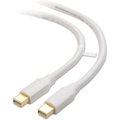 Cble Mini Displayport Vers Mini Displayport En Blanc De 2 M - Rsolution 4K Non Compatible Avec Imac Pas De Support Target Display Mode[BLE7111138]