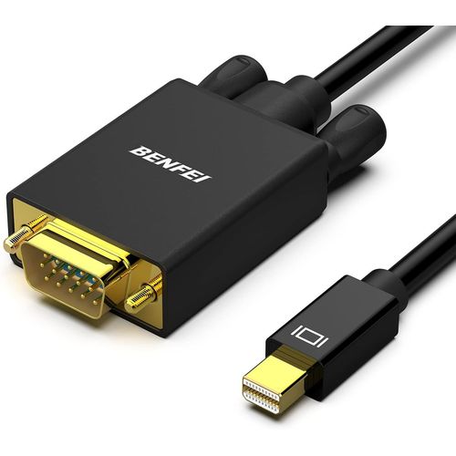 Cble Mini Displayport Vers Vga, Cble Mini Displayport Vers Vga 0,9 M (Compatible Thunderbolt 2) Avec Macbook Air/Pro, Surface Pro/Dock, Moniteur, Projecteur[CAB4192773]