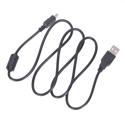 Cble Mini USB  5 broches de 80cm pour recharge et synchronisation de donnes, compatible avec GoPro Hero 2 3 3 + 4, accessoires d'appareil photo