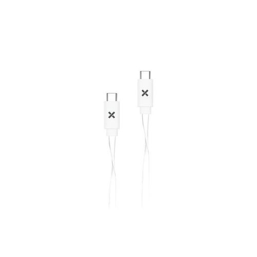 CBLE PLAT USB TYPE C VERS USB TYPE C WEFIX 1 M BLANC