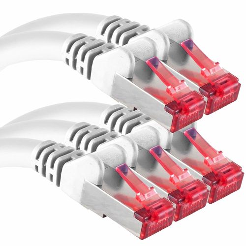 Cble rseau Cat6 5x 2m CAT6 - blindage SFTP