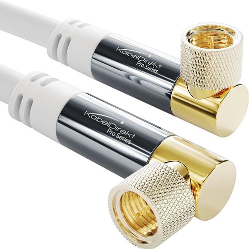 Cble Satellite & Antenne TV, Coaxial - angle 90