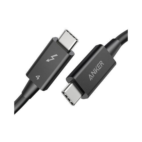 Cble Thunderbolt 4 70 cm, affichage 8K/transfert de donnes 40 Gbit/s/charge USB-C vers USB-C 100 W, iPhone 16/15/14, MacBook, iPad Pro, concentrateur, station d'accueil Type-C
