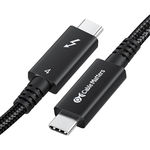 Cble Thunderbolt 4 Actif 2M - Ultra-Rapide 40Gbps, 100W PD, 8K