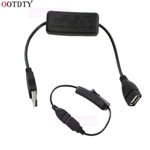cble USB avec interrupteur marche/arrt, commande d'alimentation  bascule pour Arduino Raspberry Pi, nouveaut