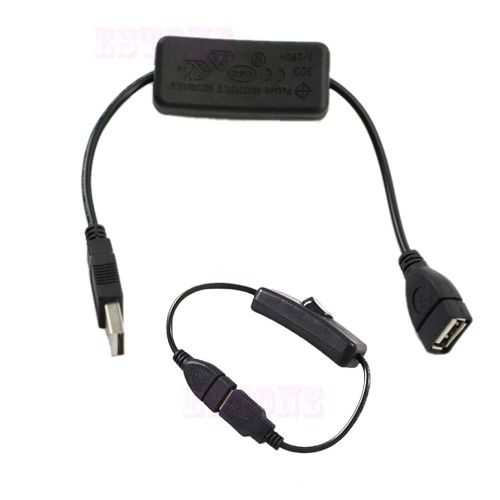 Cble Usb Avec Interrupteur Marche/Arrt, Commande D'alimentation  Bascule Pour Raspberry Pi, Nouveau