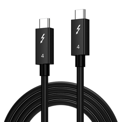 Cble Usb-C [3,3 Pieds] Cble Thunderbolt 4, 40 Gbps, Charge Rapide 240 W, 8 K, Cble Usb C Thunderbolt, Compatible Avec Usb4, Pour Macbook, Iphone 16[X3924]