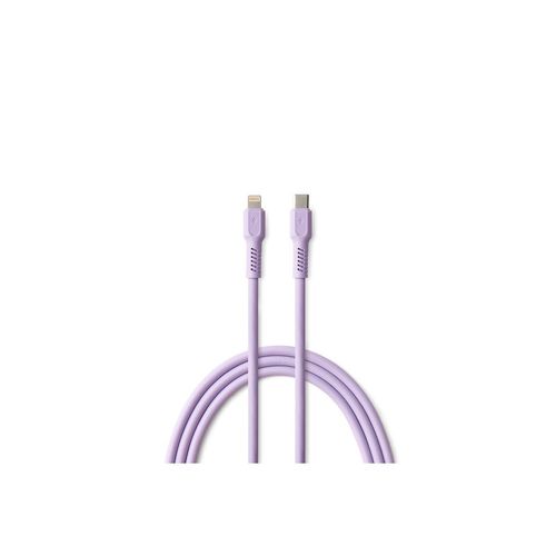 Cable Usb C Vers Lightning 2,4a Lavande - 1,8m Cble Usb C Lightning Pour Charge Et Synchronisation De Donnes - Cable Lightning Usb C Pour Appareils Avec Port Lightning