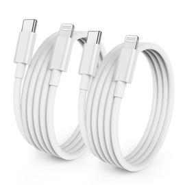 Câble pour iPhone,Chargeur iPhone [2m/Lot de 2] Certifié MFi Cable