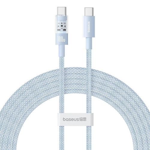 Cble USB-C vers Type-C, Charge Super Rapide 100W, 2m - Baseus Gem (P10373000311-01)