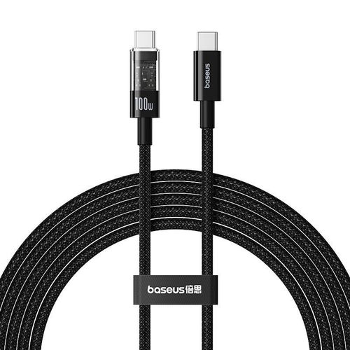 Cble USB-C vers Type-C, Charge Super Rapide 100W, 2m - Baseus Gem (P1037373000111-01)