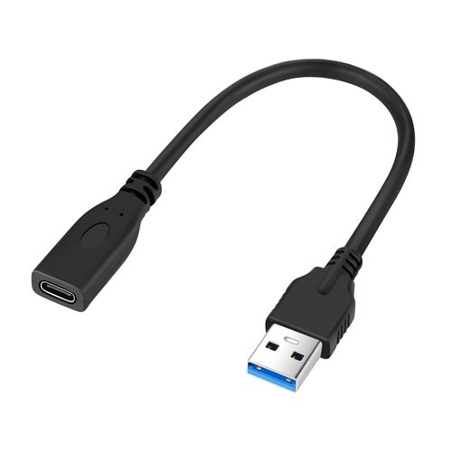 Cble USB C vers USB A 10Gbps,Adaptateur de transfert de donnes,cble d'extension de charge pour Samsung,MacBook